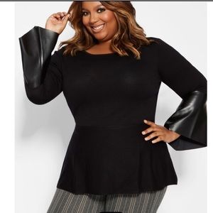 Ashley Stewart Bell Sleeve Sweater SZ 18/20